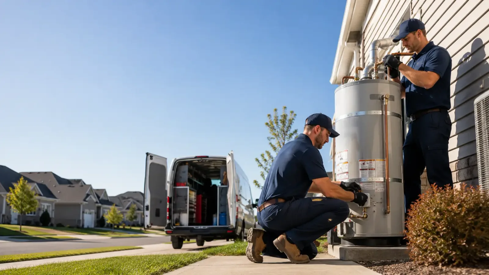 Water Heater Installation in Westbrook, MN